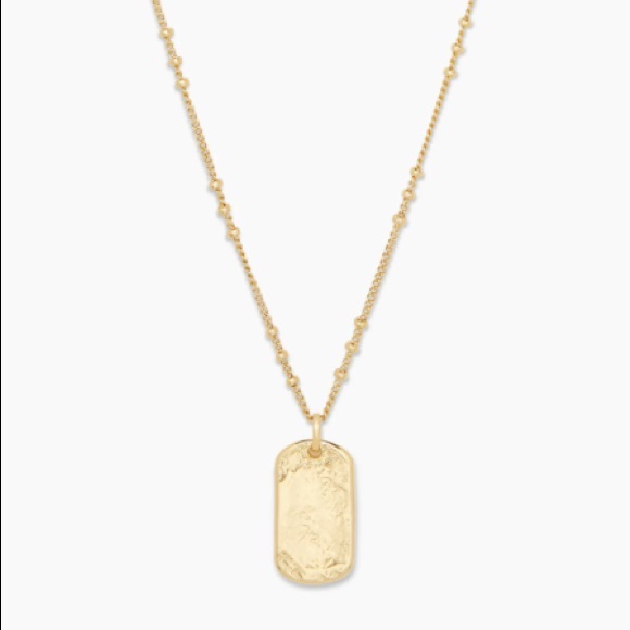 Gorjana Jewelry - Gorjana Griffin Dog Tag Necklace